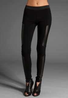 MASON BY MICHELLE MASON Leather Legging in Black at Revolve Clothing 