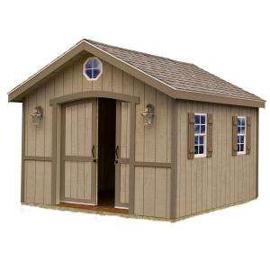   Barns Cambridge 10 ft. x 16 ft. Wood Storage Shed Kit without Floor