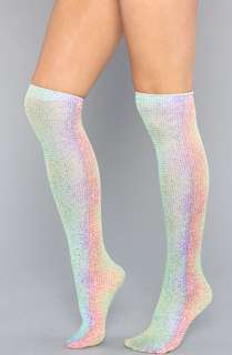Accessories Boutique The Rainbow Dots Trouser Knee High Sock 