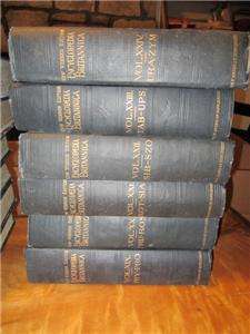 30 Vol. Complete Encyclopaedia Britannica New Werner Edition 1903 