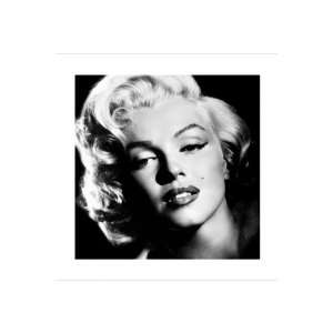 Monroe, Marilyn   Zauber   Kunstdruck Artprint schwarz weiss Foto 