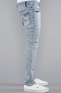 KR3W The K Skinny Fit Jeans in Light Blue Wash  Karmaloop 