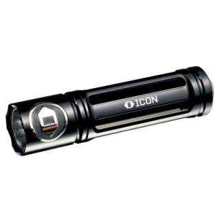ICON LED Black Flashlight RG101A at The Home Depot 