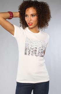 Married to the Mob The Stamp Logo Tee in White  Karmaloop 