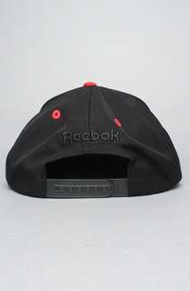 Reebok The Reebok Classics Snapback in Black and Red  Karmaloop 