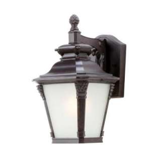   Bay Seville Wall Mount Outdoor Lantern Y38016A 279 at The Home Depot