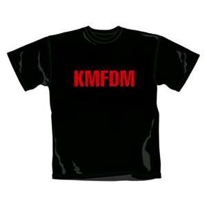 KMFDM   T Shirt Logo (in XL)  Sport & Freizeit