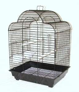 BIRD CAGE BLACK MERLIN CAGES LOVEBIRDS COCKATIELS WOW  