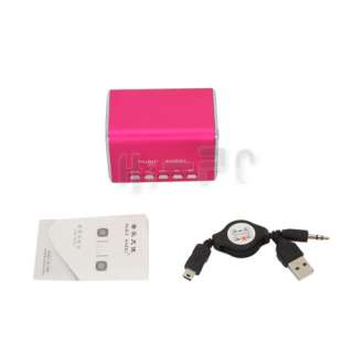 New MD05 Mini Music Angel Speaker for Micro SD/TF Card MP3 MP4 IPod PC 