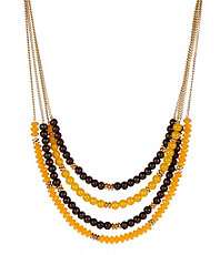 Kenneth Cole New York Urban Desert Multi Row Beaded Necklace $48.00