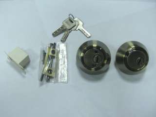   Sets Knobs Plates Bronze Lock Key 3 keys Adjustable GTC S8091AB  