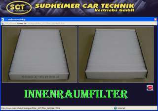 Innenraumfilter PollenFilter VW Multivan T5 04  1165  