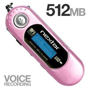 Nextar MA933A 5P 512MB MP3 Player   MP3, WMA Audio, Voice Recording 
