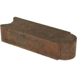 Oldcastle Edgestone 12 in. Red/Charcoal Concrete Edging 14200515 at 