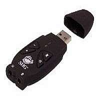 Click to view: SIIG USB SoundWave 7.1 Pro   Sound card   7.1   USB!