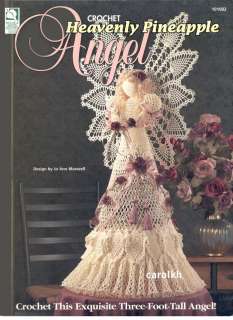 HUGE 3 Ft. Heavenly Pineapple Angel Crochet Pattern  