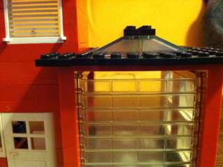 Vintage Lego Legoland sets 6382 (Fire Station), 6650, 6621, 6611 