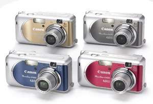 Canon PowerShot A430 Digitalkamera in silber  Kamera & Foto