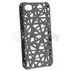 Red+Smoke Hard Bird Nest Skin Case Cover Accessory For Sprint iPhone 4 