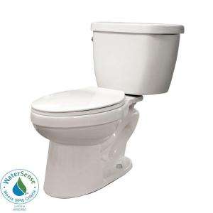   Rim Height Pressure Assist Flushmate System All In One Toilet in White