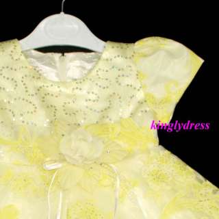Size 12 18M NEW Toddle Flower Girl Pageant Wedding Birthday Party 
