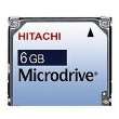 Hama Card 6 GB Microdrive 6144 MB 12.0 ms CF+TypII von Hama