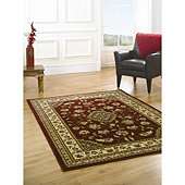 Rugs with Flair Sincerity Sherborne Red Contemporary Rug/Runner 