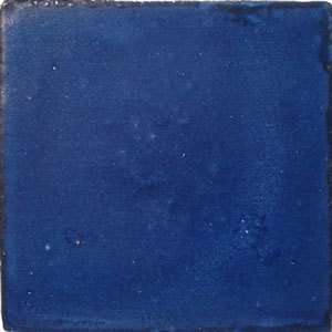 05) Set NINE Mexican Tiles Clay Tile WASHED BLUE  