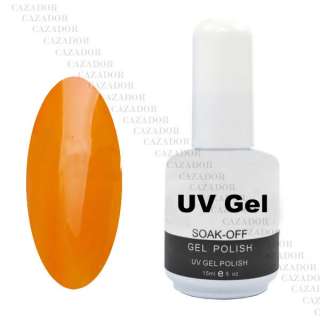 Nail Art UV Gel colour Soak off Polish UV lamp Glitter 15ml 30 colors 