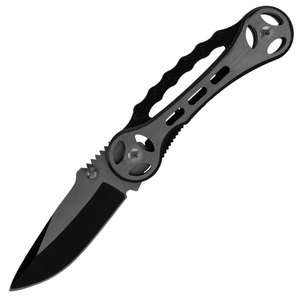 Chainlink Pocket Knife   6 Inches   Thumb Stud   Liner Lock Blade 