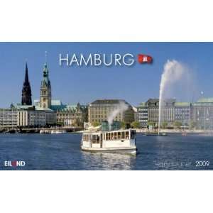 Hamburg Terminkalender 2009. Mit Panorama Postkarten  