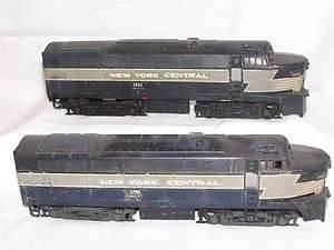 Vintage RF16A Metal Diesel A A combo (New York Central)  