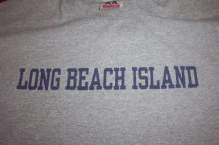   LONG BEACH ISLAND Gray T Shirt NEW JERSEY  size XL  