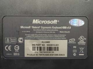 Microsoft Natural Ergonomic Keyboard 4000 v1.0 T64  
