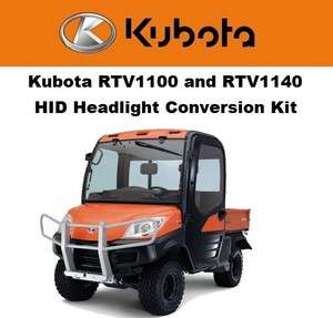   RTV1100 RTV1140 HID Xenon Headlight Conversion Kit Ultra Bright  