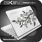 A490 Blumenranke Notebook Netbook Aufkleber Wandtattoo, A398 Totenkopf 