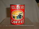 folgers coffee tin  