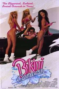 The Bikini Car Wash )) An Original Video Movie Poster (1992) 33 A 