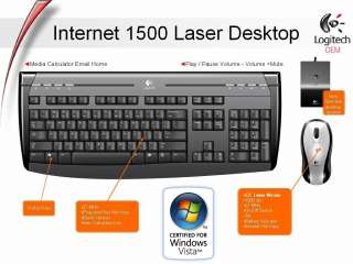 Logitech Internet 1500 Desktop incl. LX7 Lasermouse  