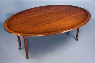 English Antique Style Mahogany Drop Leaf Dining Table  