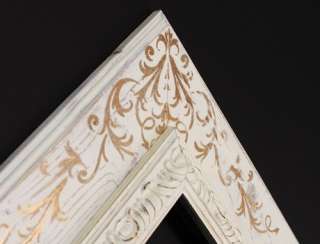 Versailles White Picture Frame Solid Wood  