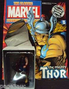   Figurine Collection #15 The Mighty Thor Lead Figure New Eaglemoss