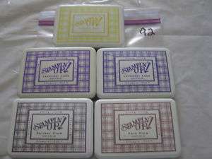 Stampin Up Set of 5 Ink Pads Only # 92 Assorted Color Group 3  