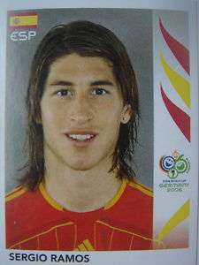 Panini WC/WM 2006 Spain Spanien Sergio Ramos 538  