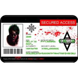  Arkham Asylum id card Joker: Office Products