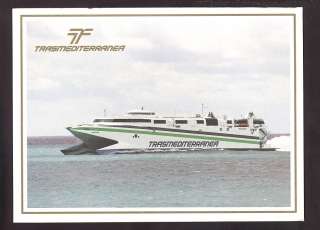 f2695   Trasmediterranea Ferry   Millenium   postcard  