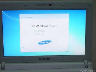 Samsung NC10 Emi Plus weiß mini Notebook Laptop Windows 7 
