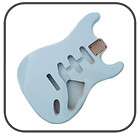 Daphne Blue Stratocaster Strat Body   2 Piece American Alder