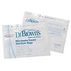 Dr. Browns Microwave Steam Sterilizer Bags  5 Pack
