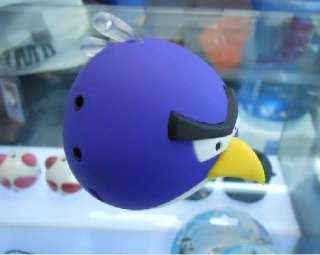 Blue Angry Birds Portable Mini Speaker Dock& Player&FM Radio 